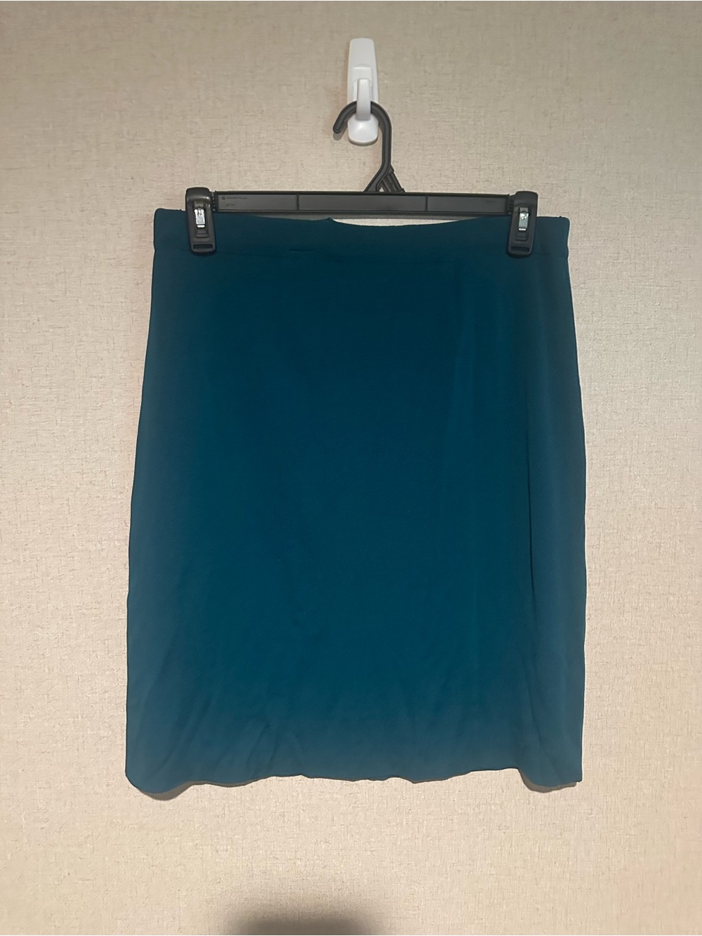 Misook Vinatge Large Women's Teal Straight Pencil Office Skirt